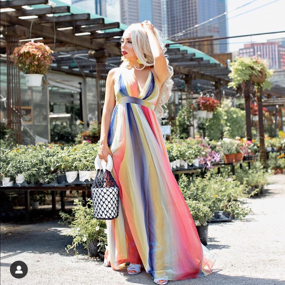 Rainbow maxi